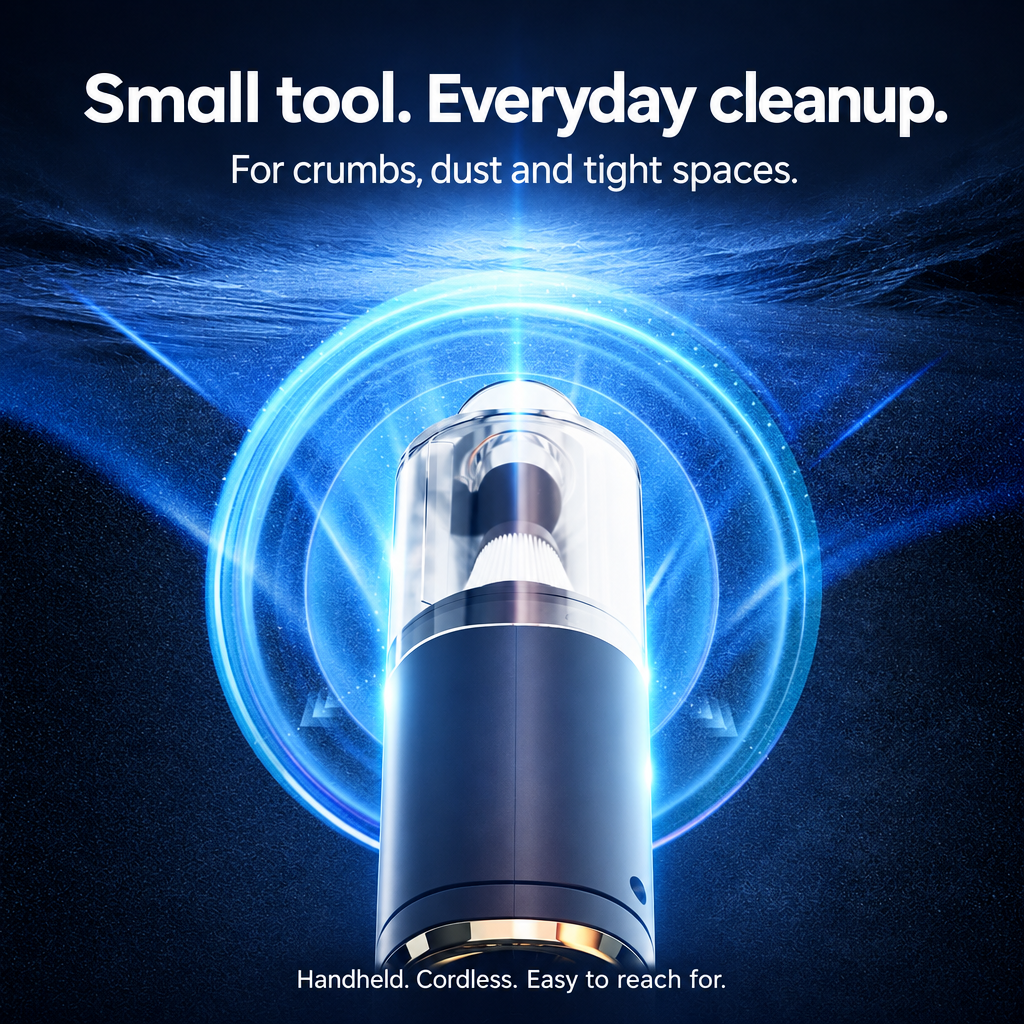SZUK™ PocketVac 3-in-1 Cordless Car Vacuum & Air Duster